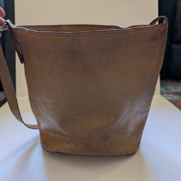 Gorgeous vintage Paola Del Lungo Italian Leather Hobo Shoulder Bag - Picture 4 of 16